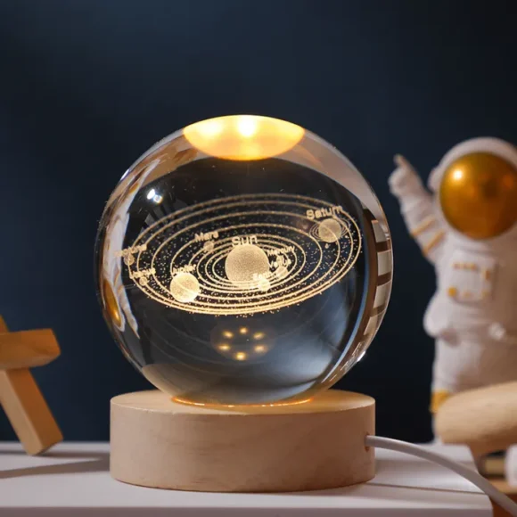 3D Crystal Ball LED Night Light - Image 5
